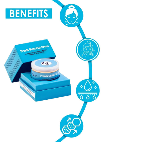 Preeda Gluta Fast Cream - 50 gm